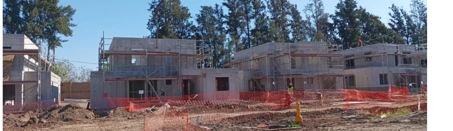 Avance de obra Borde Blanco III con moldajes Cimalat